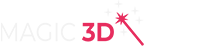 MAGIC 3D – 3D Animation. 3D Visualsierung. 3D Studio. Logo